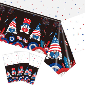 Holiday Theme Disposable Table Covers For Nurses Day Mothers Day Easter Independence Day Party Decorations - Product Image 2
