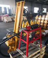 Machine de forage de puits de 15 m 20 m, petite, entièrement pneumatique, pour le forage de roches dures, machine de forage minière