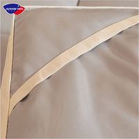 Matelas compressé pliable pratique pour hôtel, en boîte, tailles simple, double et queen, surmatelas en mousse à mémoire de forme en gel, vente en gros