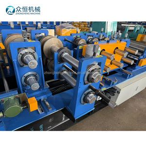 Vollautomatische <span class=keywords><strong>C</strong></span>-Profil-Rollformmaschine Leichtbau-Stahlprofiliermaschine - Product Image 2