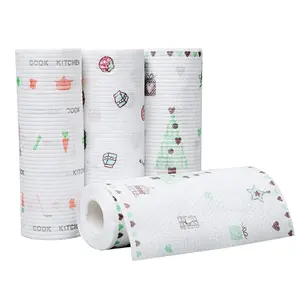 Factory Kitchen Recycled Roll Towel Tissue Paper With Low Price High Quality