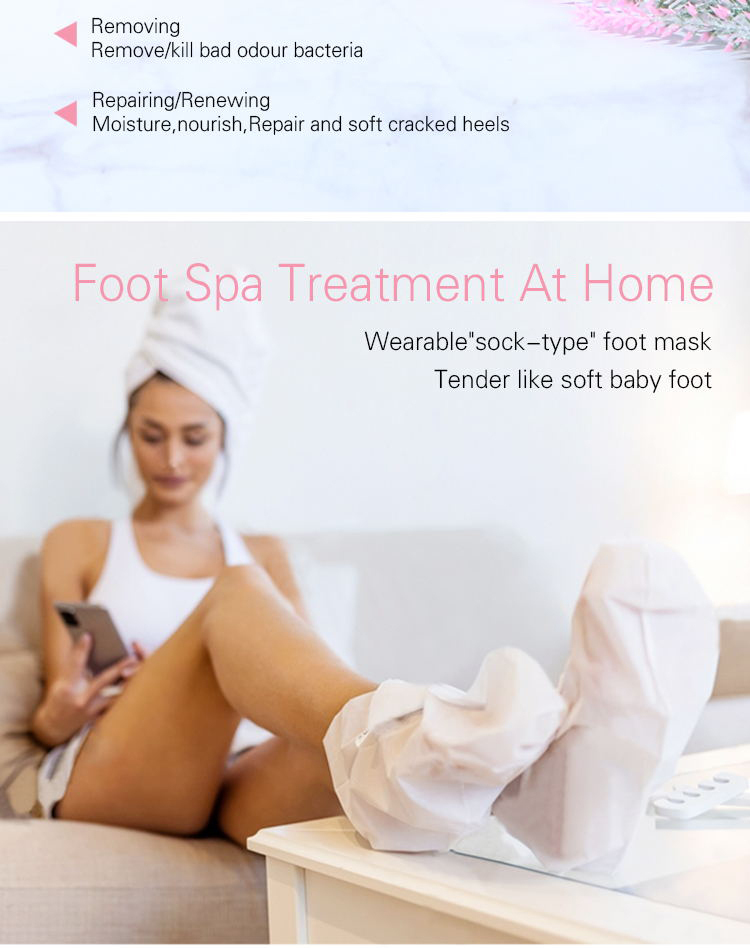 Foot Peeling Pack Von Perorin – 2 X Fuß-Peeling-Masken Für Weiche, Geschmeidige Füße
