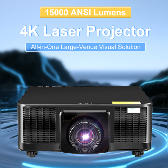 Advertisement Projector Laser 15000 Lumens 15000LM Indoor Outdoor Immersion Projection Laser Light Show 4k Laser Projector