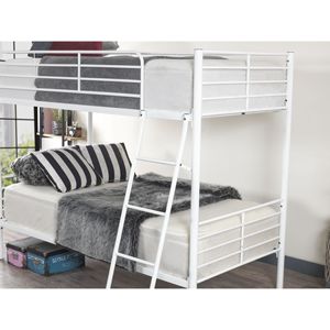 Lit superposé en métal MILENYUM Modern TULIP, deux lits simples, cadre en acier réglable, fabriqué en Turquie, pour chambre à coucher, hôpital, dortoir, école - Product Image 2