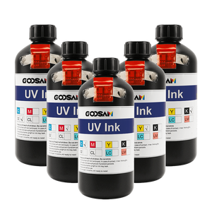 Encre UV LED transparente 1L Lus-120 <span class=keywords><strong>Lus170</strong></span> Lus 170 200 Lus-210 Lf200 Lh 100 pour Mimaki Ucjv150-160 3042 Ujf-3042 Jfx200 2513 - Product Image 1