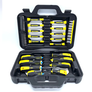 Juego Completo de Destornilladores Magnéticos con Logotipo Personalizado de Alta Calidad Cr-V, Kit de Herramientas Manuales OEM con Estuche de Almacenamiento Organizado - Product Image 1