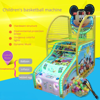 Machine commerciale de tir de basket-ball de lieu de jeu d'amusement