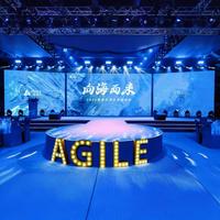 Panneau d'affichage LED intérieur P3.91 Écran géant pour scène Mur vidéo pour concerts, expositions, salons, événements