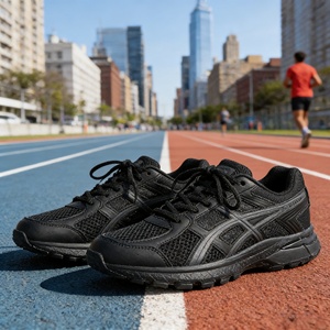Chaussures de course légères à semelle épaisse respirantes pour hommes et femmes, chaussures de marche de style designer en maille pour hommes - Product Image 5