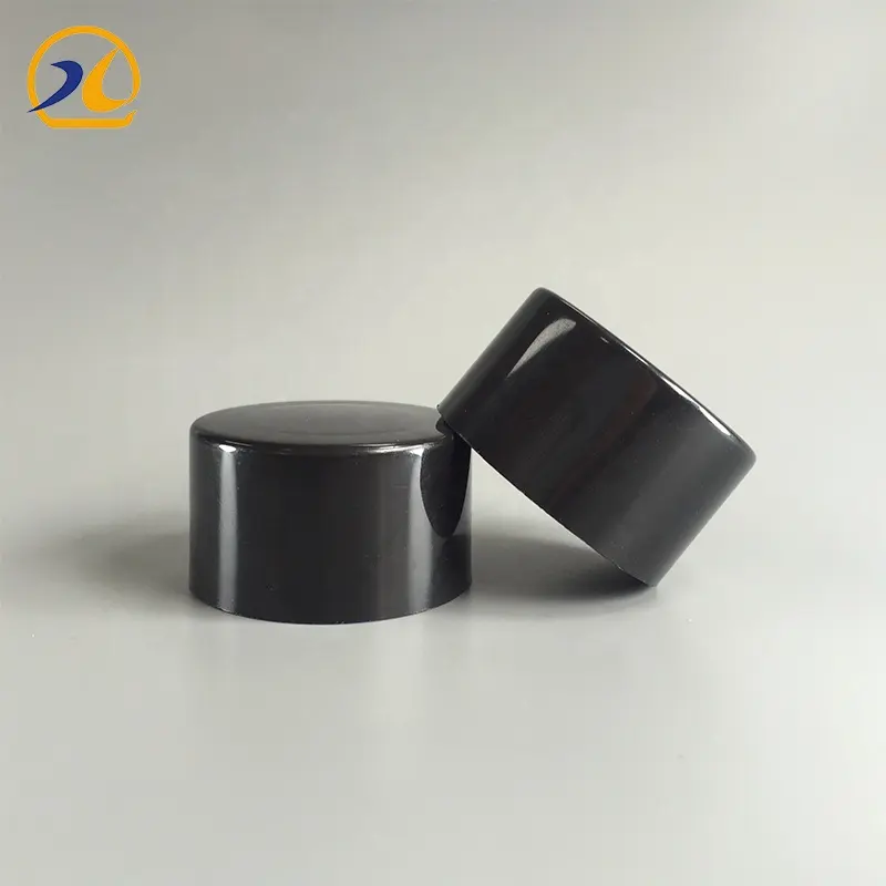 China fabrikant Plastic olijfolie fles schroefdop 24mm glad dubbele muur cap