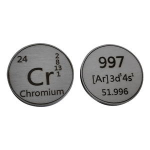 Moneda de Aluminio de 1 Pulgada con la Tabla Periódica, Juguete Educativo de Ciencia, Disco Metálico, Regalo - Product Image 3