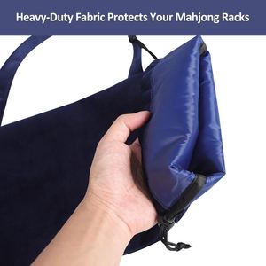 Portable Velvet Push-Style Mahjong Rack Storage Bag Drawstring Mahjong Tile Pusher Dice and Rack Handbag Holder - Product Image 2