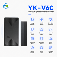 Rastreador GPS 4G LTE GLONASS con Cobertura Mundial, Resistente al Agua, Magnético, Localizador de Vehículos y Activos, SOS, Geo Cercas, Compatible con PC