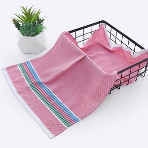 Paño de Cocina Tejido al por Mayor del Fabricante, Grueso, Absorbente, a Cuadros, de Algodón, Especializado para la Limpieza del Hogar y la Cocina - Product Image 4