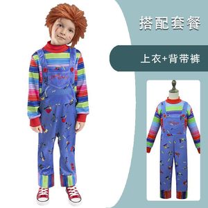 Disfraz de <span class=keywords><strong>Chucky</strong></span> para Niños y Niñas, Disfraz de Terror de la Novia de <span class=keywords><strong>Chucky</strong></span>, Muñeca Fantasma, Disfraz de Halloween para Niños - Product Image 6