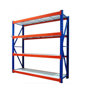 Hot Bán 4-Tier Có Thể Điều Chỉnh Công Nghiệp Lưu Trữ Kệ Nhiệm Vụ Ánh Sáng Kim Loại Kho Kệ Siêu Thị Kệ Thép 5-Lớp - Product Image 2