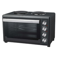60L Ménage Boulangerie Cuisinière Et Cuisson À La Maison Cuisson Appareil De Cuisine Électrique Cuire Deux Plaque Chauffante Four Avec Mini Cuisinière
