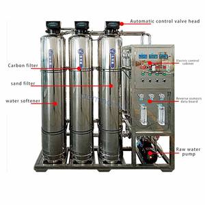 Système de purification d'eau RO 1000 LPH avec pompe pour le traitement de l'eau de puits et des eaux souterraines – Machine de traitement d'eau par osmose inverse - Product Image 5