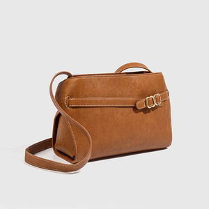 Sac à main en cuir tendance ZENOS pour femme, sac bandoulière élégant pour filles, sac cosmétique pour les trajets quotidiens - Product Image 2