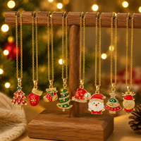 Broches de Noël en émail souple motif dessin animé : Père Noël, Bonhomme de neige, Renne, Sapin de Noël – Badges en émail souple, Cadeau de festival, Broche en métal