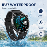 Reloj Inteligente con Recordatorio de Mensajes de Compras B2B, Llamadas Bluetooth, para Senderismo