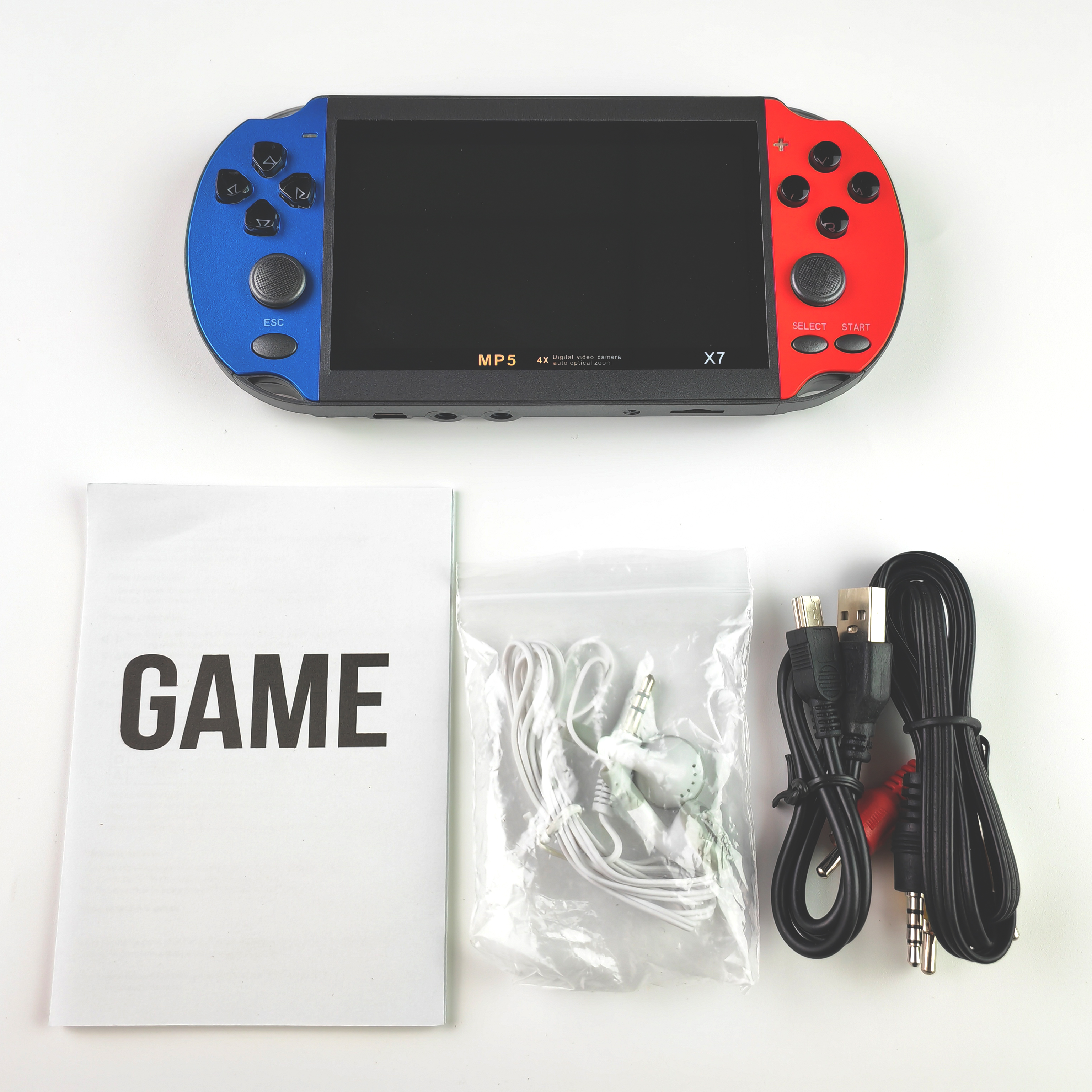 最新の4.3インチハンドヘルドゲームコンソールX20ミニ8G