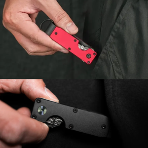 Porte-clés compact en aluminium minimaliste, élégant pour organiser et ranger les clés - Product Image 6