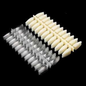 Tabla de Muestras de Color para Uñas Puntiagudas, 240 Puntas de Muestra, 10 Bolsas para Práctica de Arte de Uñas - Product Image 4