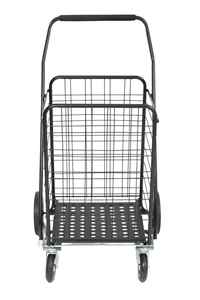 80 किलो का कारखाना कस्टम पोर्टेबल फोल्डिंग शॉप ट्रॉली कार्ट समर्थन के साथ घरेलू उपयोग के लिए सुपरमार्केट के लिए - Product Image 4