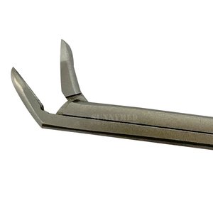 Ciseaux de tissus nasaux nasaux Pinces de tissus de la cavité nasale 45 degrés Tête pointue Ethmoïde nasal Pinces de coupe de tissus nasaux - Product Image 5
