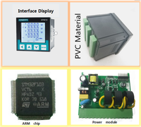 Medidor de Energía Trifásico con Pantalla LCD, Montaje en Panel, RS485 Modbus, Bidireccional, Precisión 0.5S