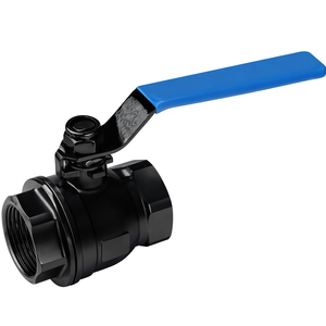 Válvula de Bola COVNA DN40 con Rosca Hembra CW617N SS316L DN40 con Manija de Bloqueo Upvc/Latón/Acero Inoxidable - Product Image 2