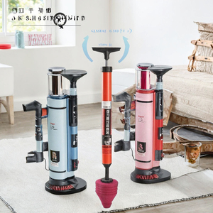 Pulitore di scarico dello stantuffo della toilette | Strumento di sblocco del tubo | Per lavandino della vasca da bagno <span class=keywords><strong>intasato</strong></span> - Product Image 2