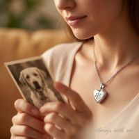 Collier urne moderne en acier inoxydable avec empreinte de patte et cœur pour animaux de compagnie, bijou commémoratif pour la crémation des chiens et des chats