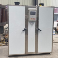Energiezuinige industriële voedseldroogkast met heteluchtcirculatie voor kruiden, chilipepers en tomaten, met PLC-besturing