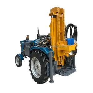 22HP Engine 150m Wheel Drilling Rig Mine Drilling Rig Water Drilling Rig For Well