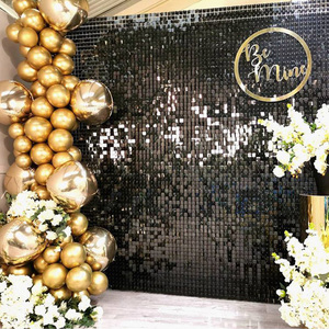 <span class=keywords><strong>Rideau</strong></span> d'arrière-plan à paillettes, décor mural <span class=keywords><strong>de</strong></span> fête prénatale, cadeau <span class=keywords><strong>de</strong></span> bébé, fête d'anniversaire, arrière-plan à paillettes - Product Image 5