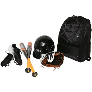Sac de sport BSCI pour softball et T-ball bleu, compatible avec batte, casque et sac pour femme - Product Image 4