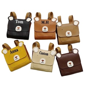 Tas bayi perempuan laki-laki ransel anak-anak Aksesori dipersonalisasi tas balita Beruang kustom tas sekolah <span class=keywords><strong>Mini</strong></span> anak-anak selempang hewan lucu - Product Image 2