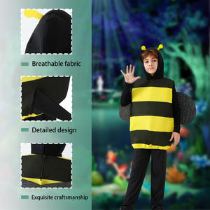 Costume da Animale Fantastico per Bambini, Travestimento da Ape per Halloween, Costume da Mascotte per Bambini - Product Image 5