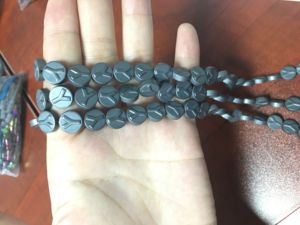 ลูกปัดหินออกไซด์ทรงหัวกะโหลกขนาด8*10มม. สำหรับทำเครื่องประดับหินธรรมชาติมีดีไซน์ที่เป็นเอกลักษณ์ - Product Image 5