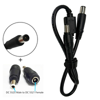 Cable de Alimentación de CC de 24 V 5,5*2,1 mm para Máquina CPAP Resmed Airsense 10 Aircurve10 S10