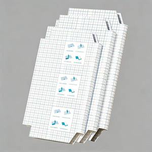 <span class=keywords><strong>Protège</strong></span>-livres transparents texturés effet diamant, Housses autocollantes imperméables pour manuels scolaires et cahiers, Enveloppes de livres durables - Product Image 1