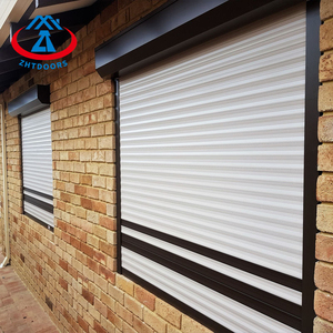 ZHTDOORS Haute technologie et haute sécurité volets roulants à énergie <span class=keywords><strong>solaire</strong></span> en aluminium volets roulants électriques uk sizw - Product Image 3