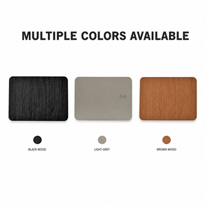Tapis de souris sans fil en cuir 2-en-1 avec charge rapide <span class=keywords><strong>Qis</strong></span> 15W, logo personnalisé, cadeau de bureau, promotionnel, pour entreprise - Product Image 4