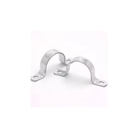 Sangle de fixation en U à deux trous pour tuyaux, collier de serrage en acier inoxydable pour conduites, tubes et câbles, fixation murale