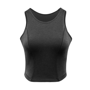 Training Tank <b>Top</b> <b>With</b> <b>Built</b>-<b>In</b> <b>Bra</b> Supportive Workout Yoga Gym Tank For Women - Product Image 4