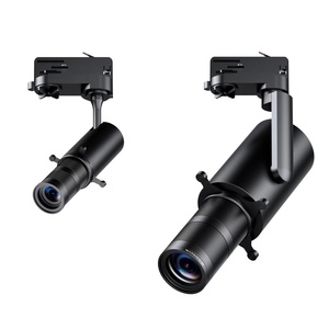 Kích thước nhỏ 10W <span class=keywords><strong>15W</strong></span> 20W 30W <span class=keywords><strong>LED</strong></span> <span class=keywords><strong>gobo</strong></span> chiếu sáng shapeable Logo cửa theo dõi bề mặt gắn 2 inch lõm cài đặt nhôm - Product Image 1