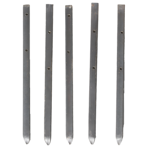 Piquet en acier carré YTC pour la construction, longueur personnalisable de 12 à 72 pouces, non allié - Product Image 1