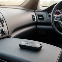 Clé de télécommande intelligente de marque FW pour voiture Accord Civic Fit/CRV, 2/3 boutons, 433MHZ ID46, modèle FW-CR66, 4 boutons, noire